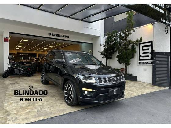 JEEP COMPASS 2.0 16V FLEX LONGITUDE AUTOMÁTICO JEEP COMPASS 2.0 16V FLEX LONGITUDE AUTOMÁTICO